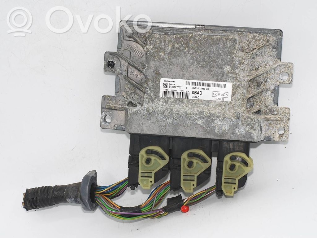 Engine control unit/module ECU   BV6112A650CD,0BAD,EMS2204,S180127007