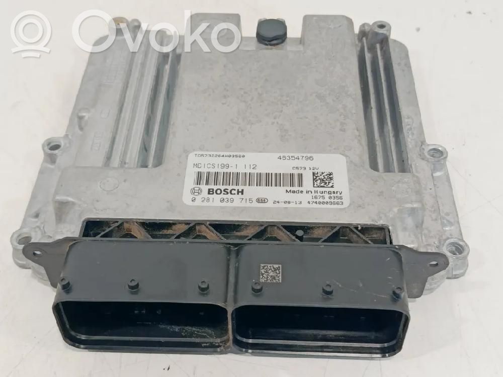 Toyota Proace Variklio valdymo blokas 