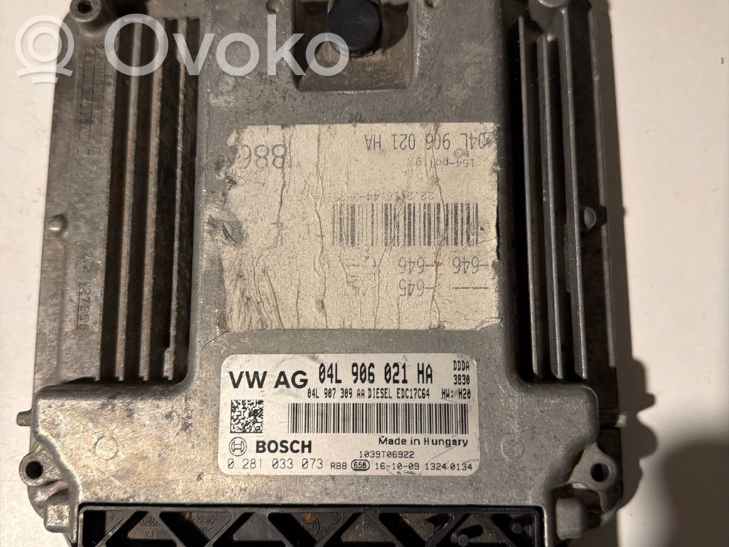 Audi A6 S6 C7 4G Engine control unit/module 