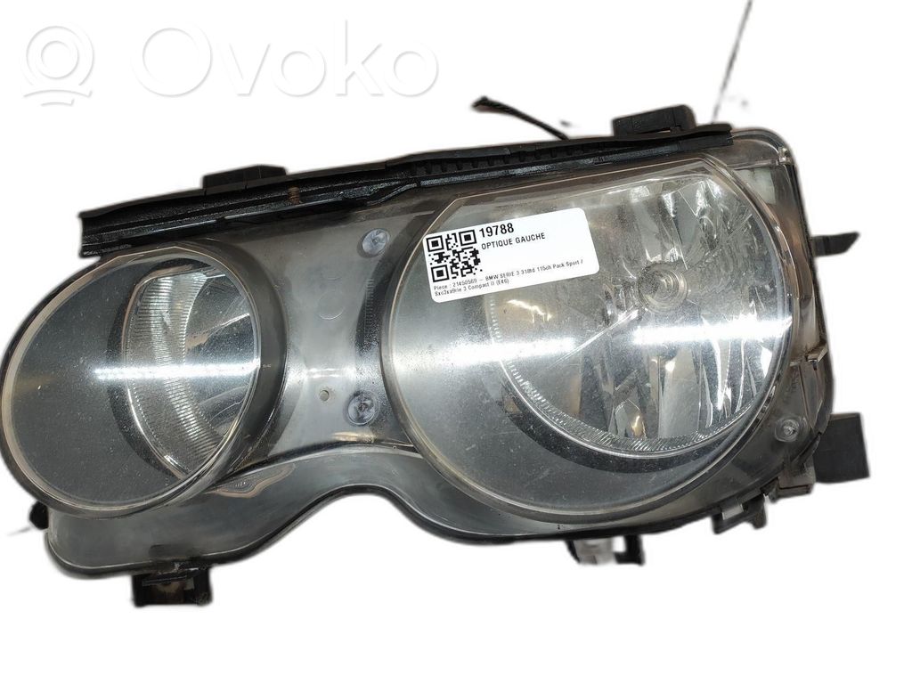 BMW 3 E21 Headlight/headlamp 