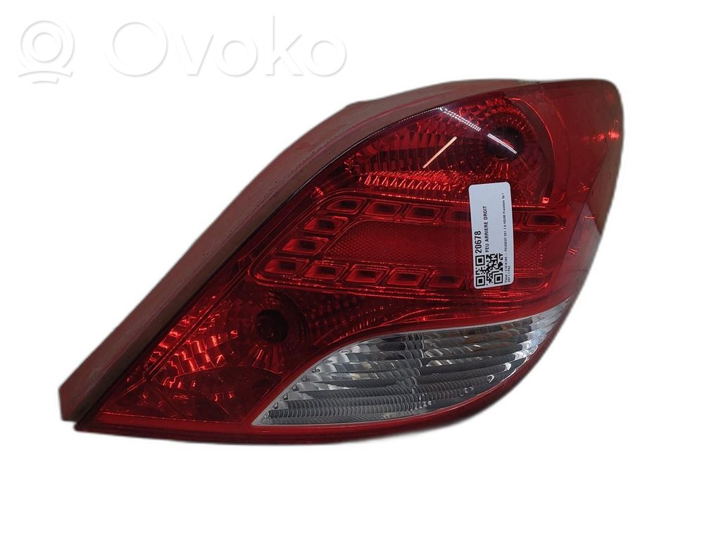 Peugeot 207 Luci posteriori 