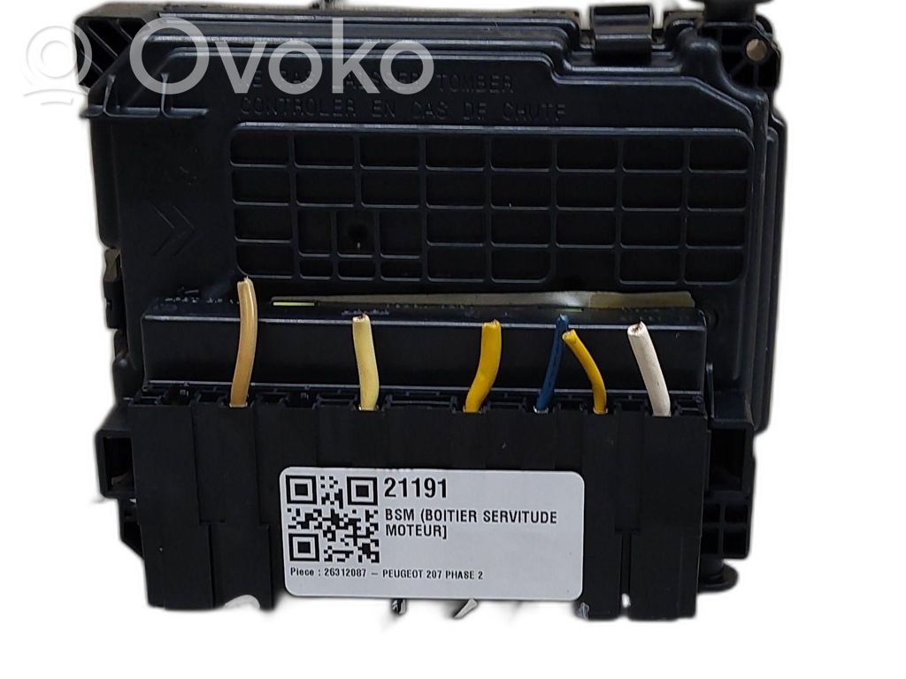 Peugeot 207 BSM Control unit 