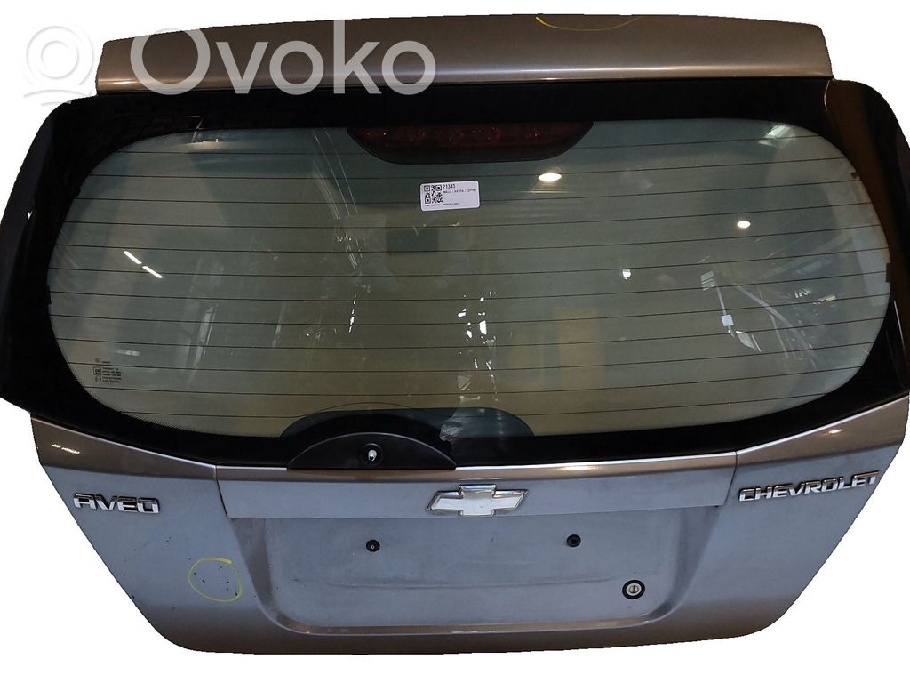 Chevrolet Aveo Puerta del maletero/compartimento de carga 