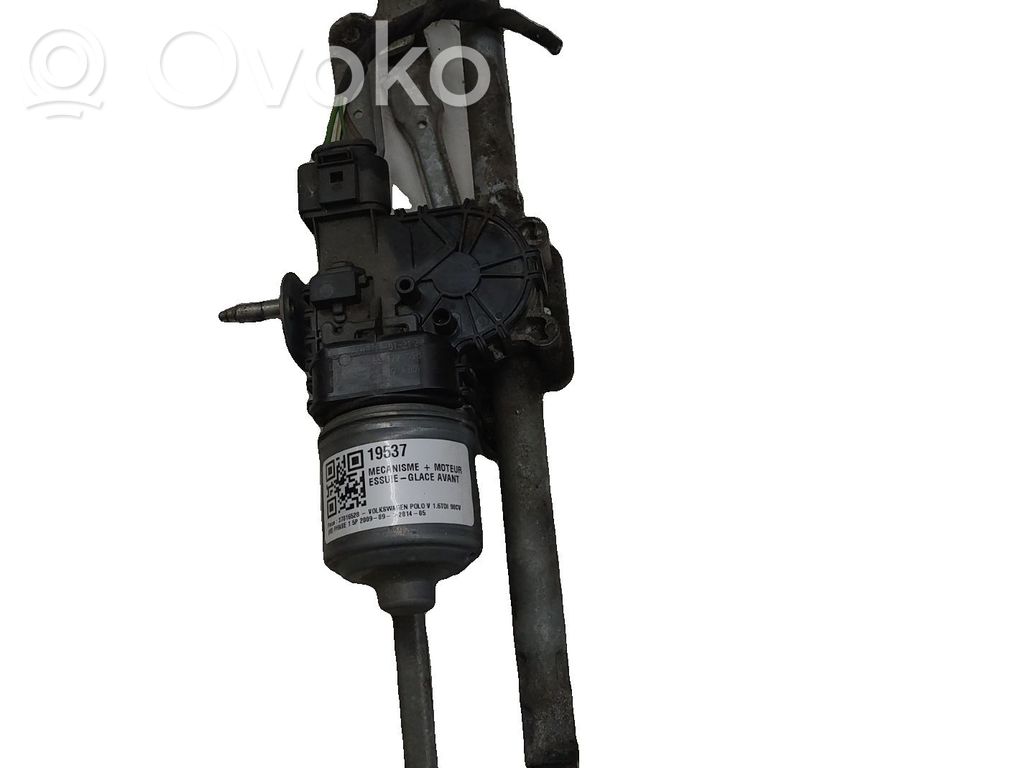 Mechanizm i silniczek wycieraczek szyby przedniej / czołowej   39024156612,19537,37016528,VDMS15