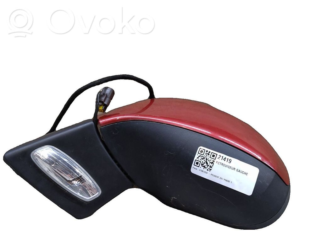 Peugeot 207 Front door electric wing mirror 