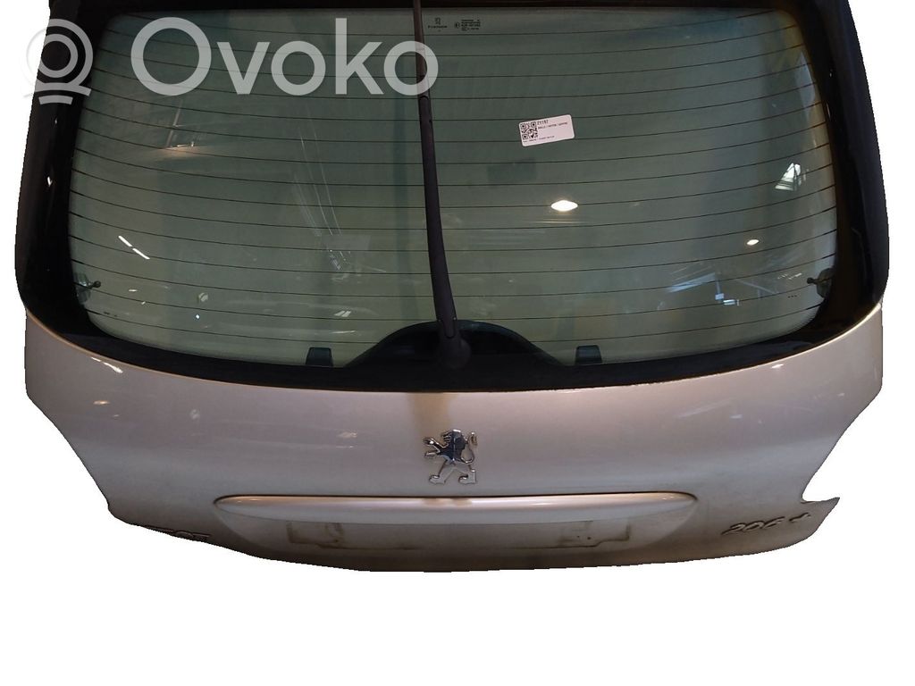 Peugeot 206 Hayon/capotă portbagaj 