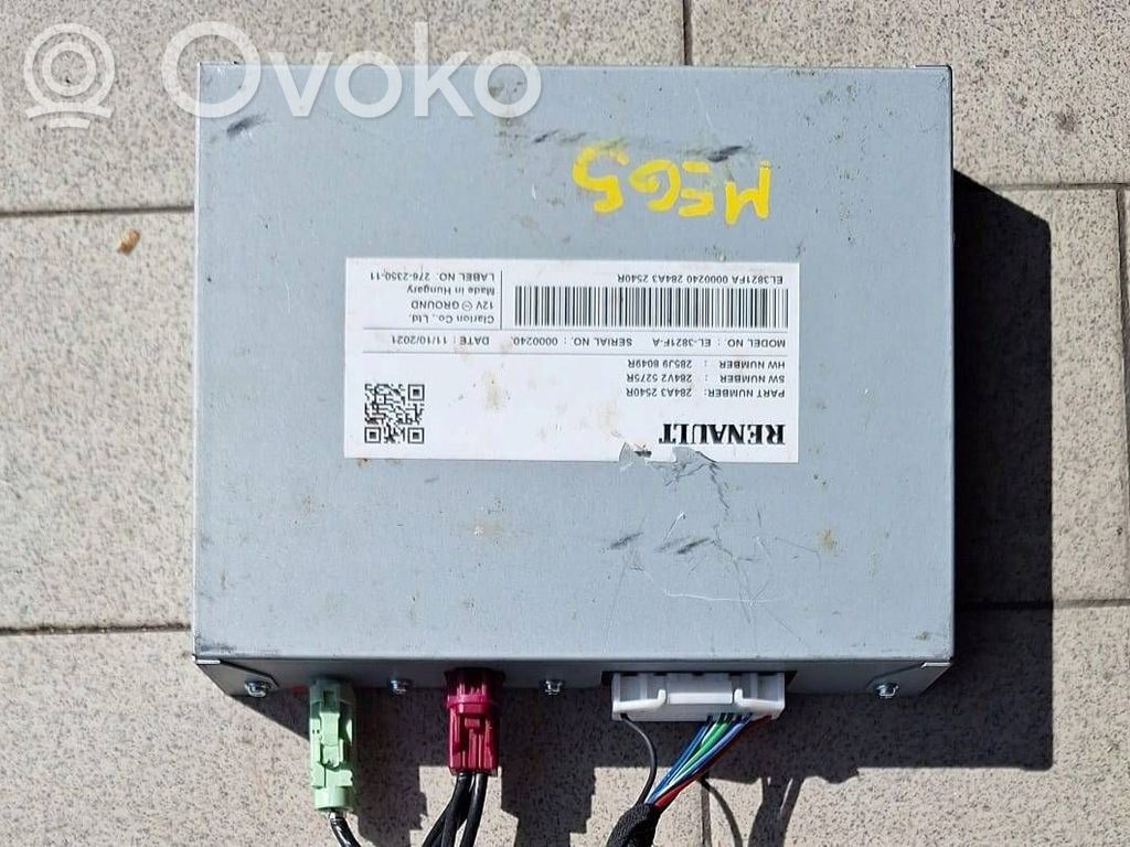 Other control units/modules   284A32540R,285J98049R,284V25275R