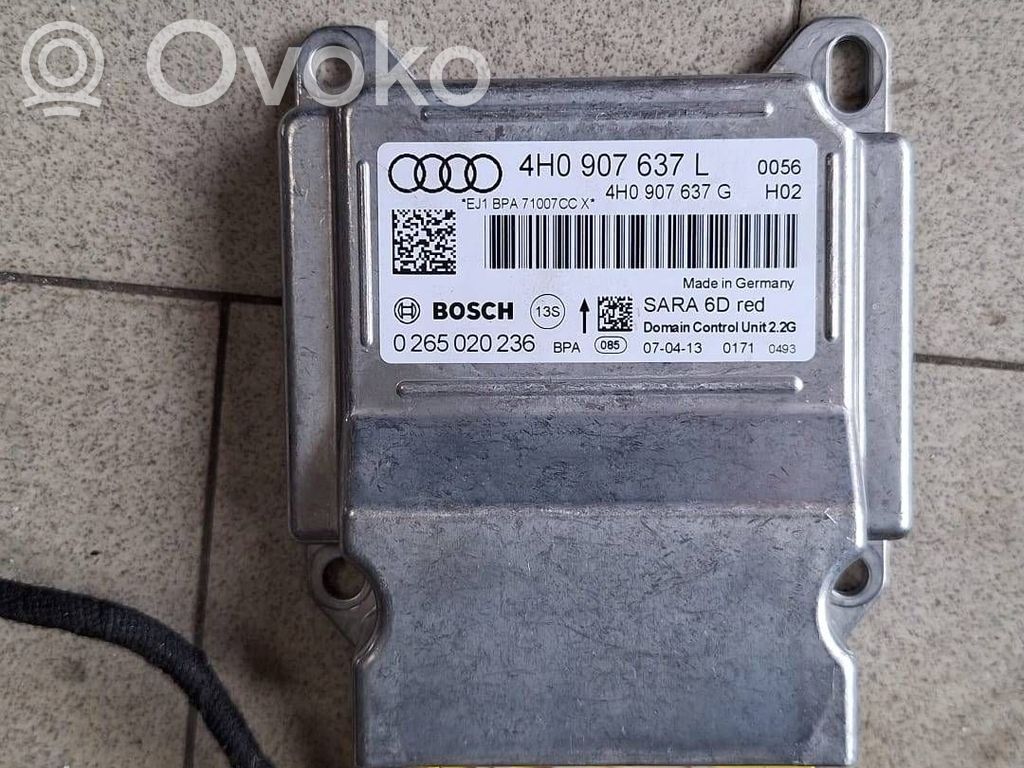 Audi A8 S8 D4 4H Sterownik / Moduł Airbag 