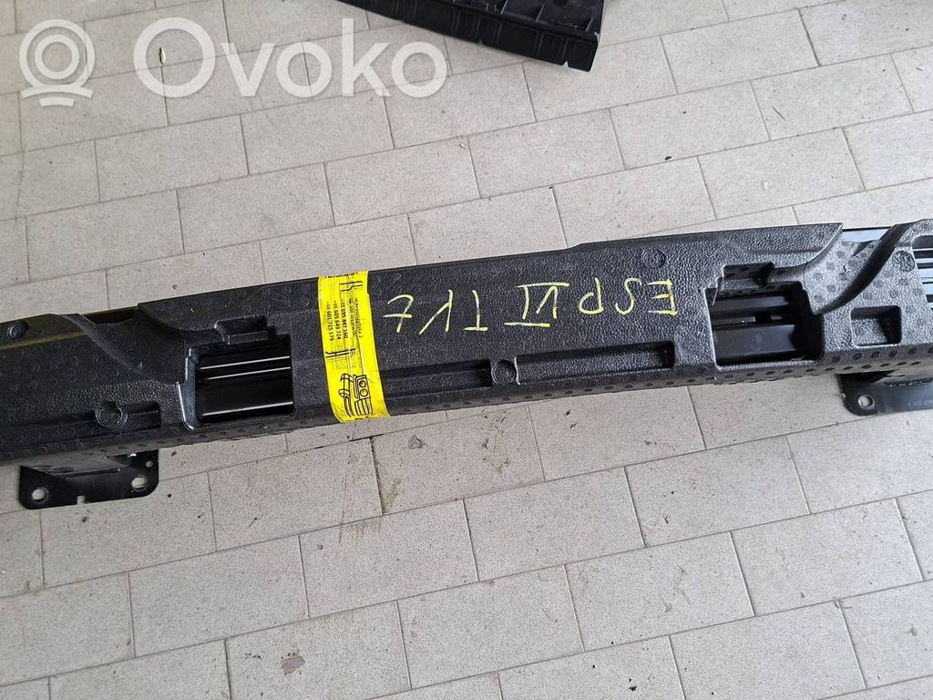 Rear bumper support beam