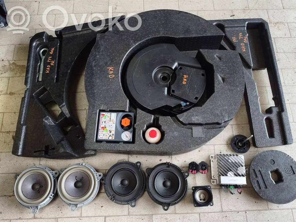 Renault Kadjar Kit sistem audio 