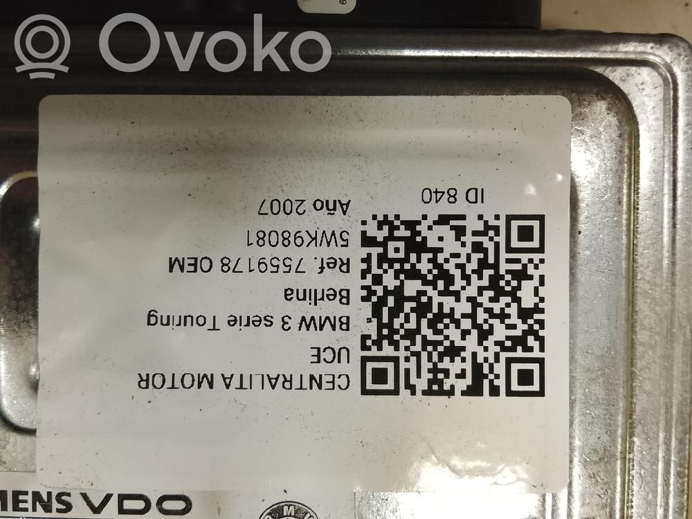 Unidad de control/módulo del motor   5WK98081,7559178