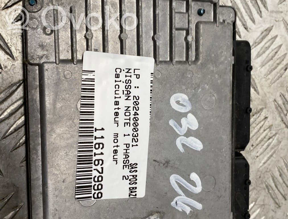 Nissan Note (E11) Engine control unit/module 