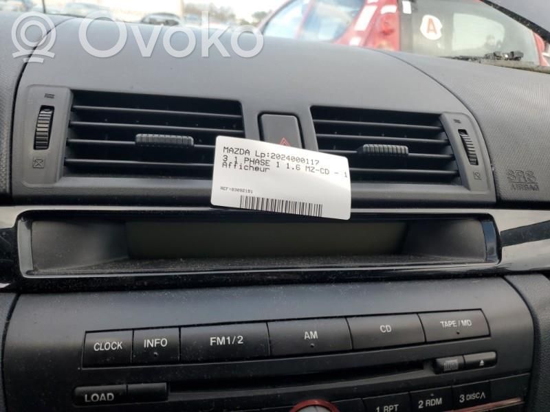 Mazda 3 I Screen/display/small screen 