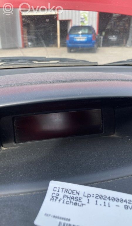 Citroen C2 Monitor/display/piccolo schermo
