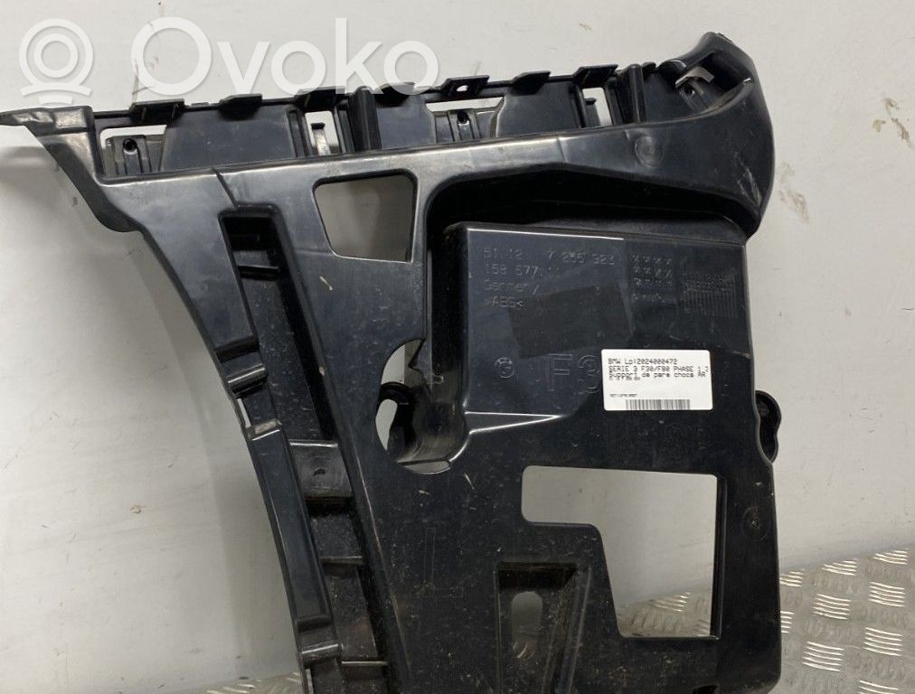 BMW 3 F30 F35 F31 Staffa di rinforzo montaggio del paraurti posteriore