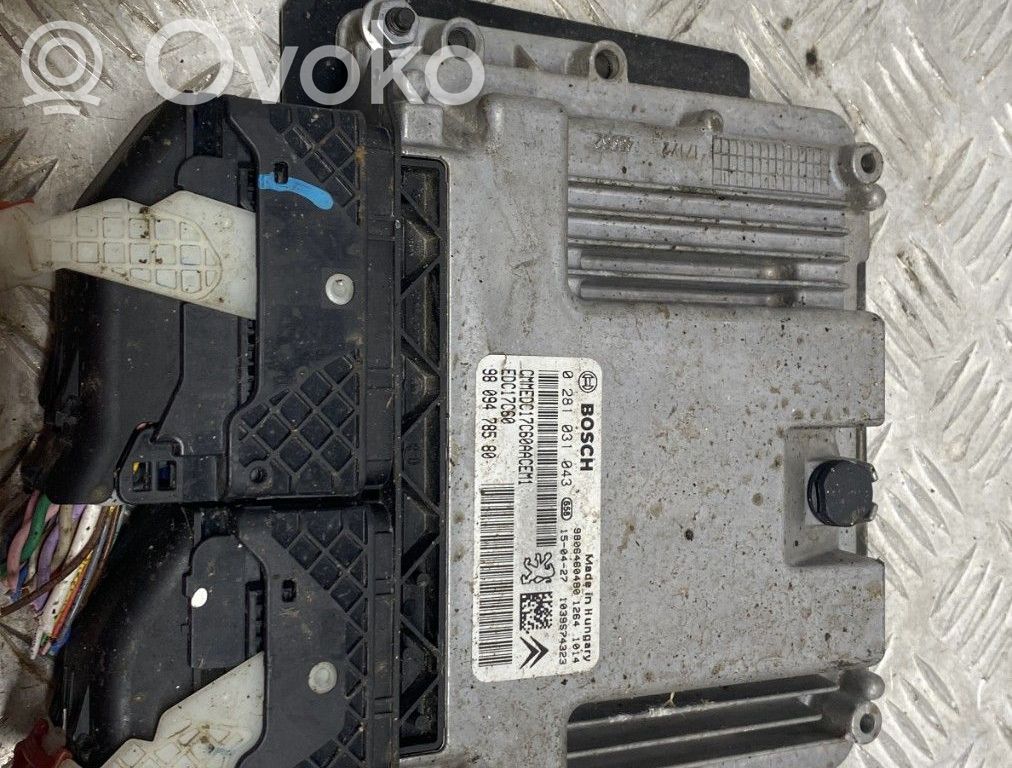 Citroen C4 II Engine control unit/module 