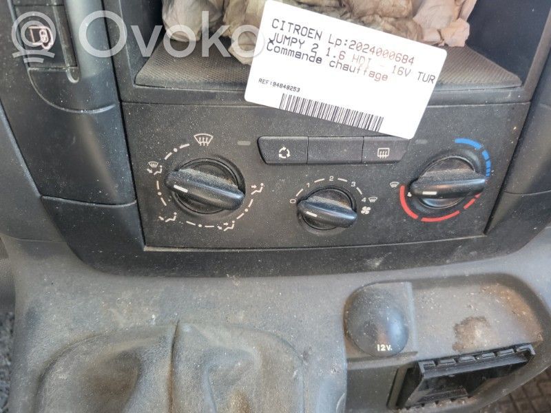Citroen Jumpy Climate control unit 