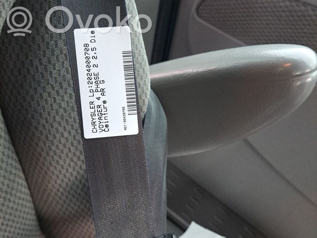 Ceinture de sécurité arrière