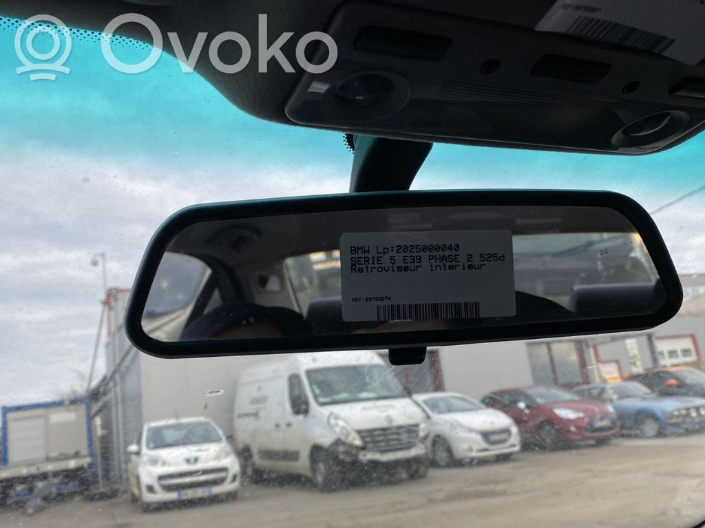 BMW 5 E39 Rear view mirror (interior) 