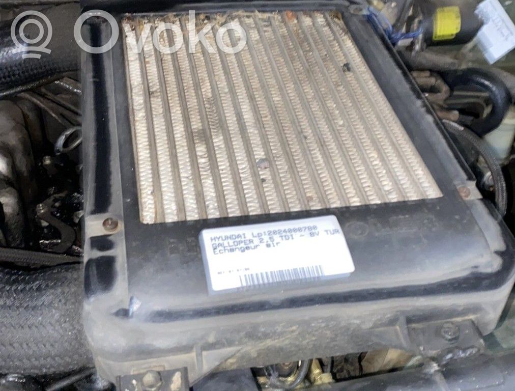 Hyundai Galloper Radiador intercooler 