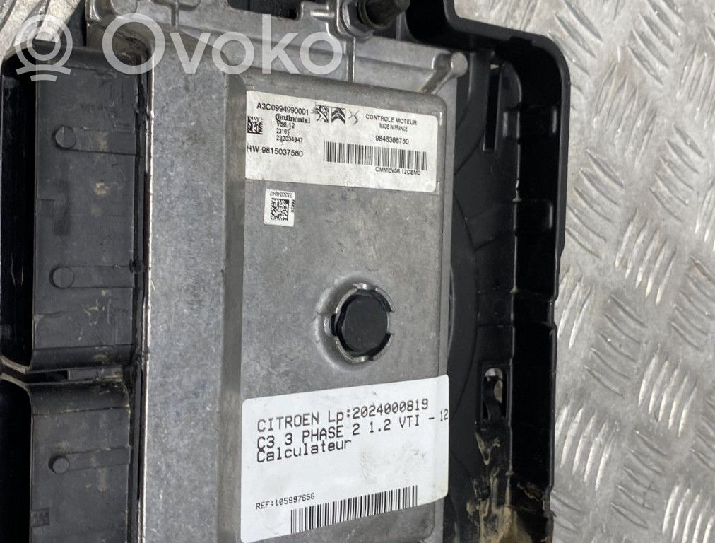 Citroen C3 Engine control unit/module 