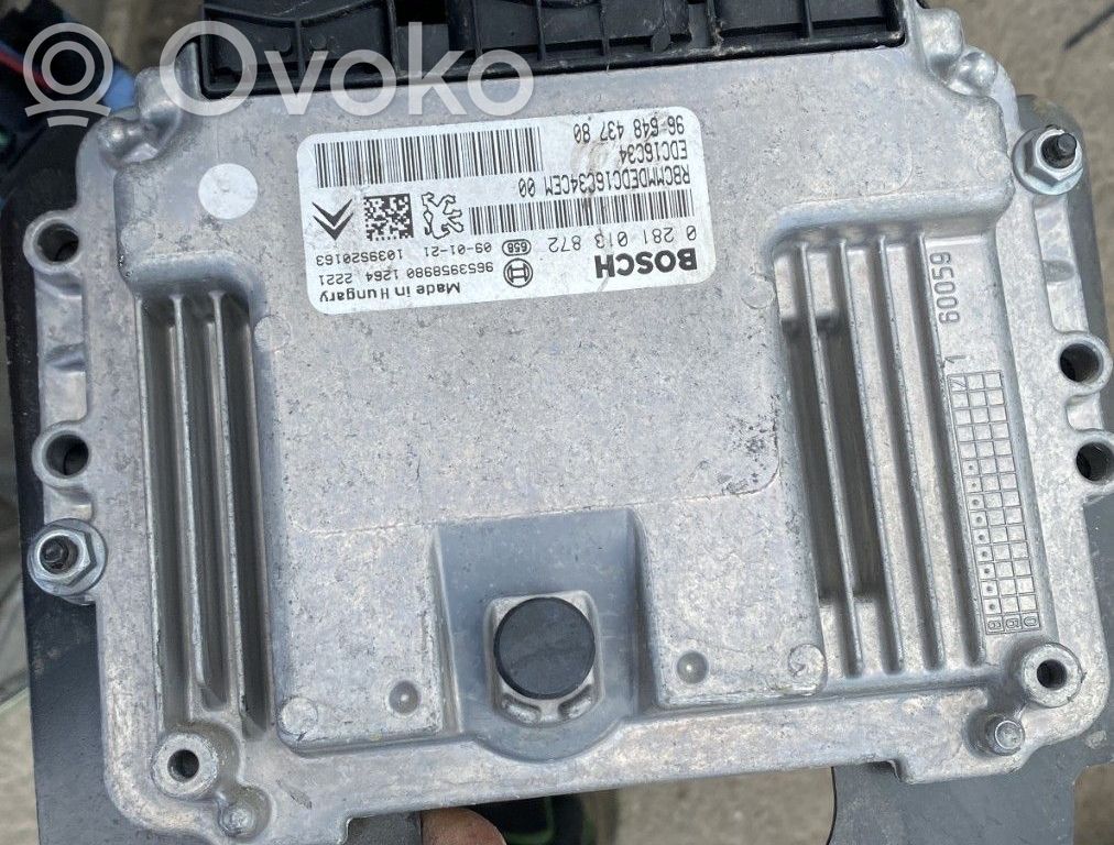 Peugeot 308 Unidad de control/módulo del motor 