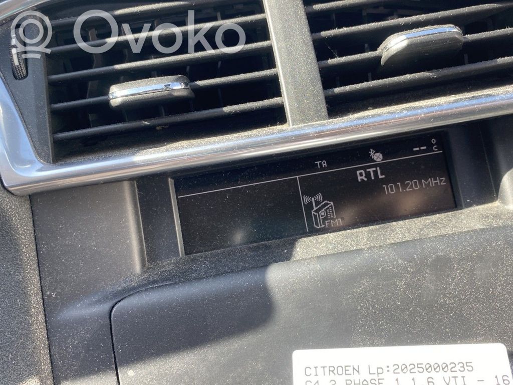 Citroen C4 II Monitor / wyświetlacz / ekran 