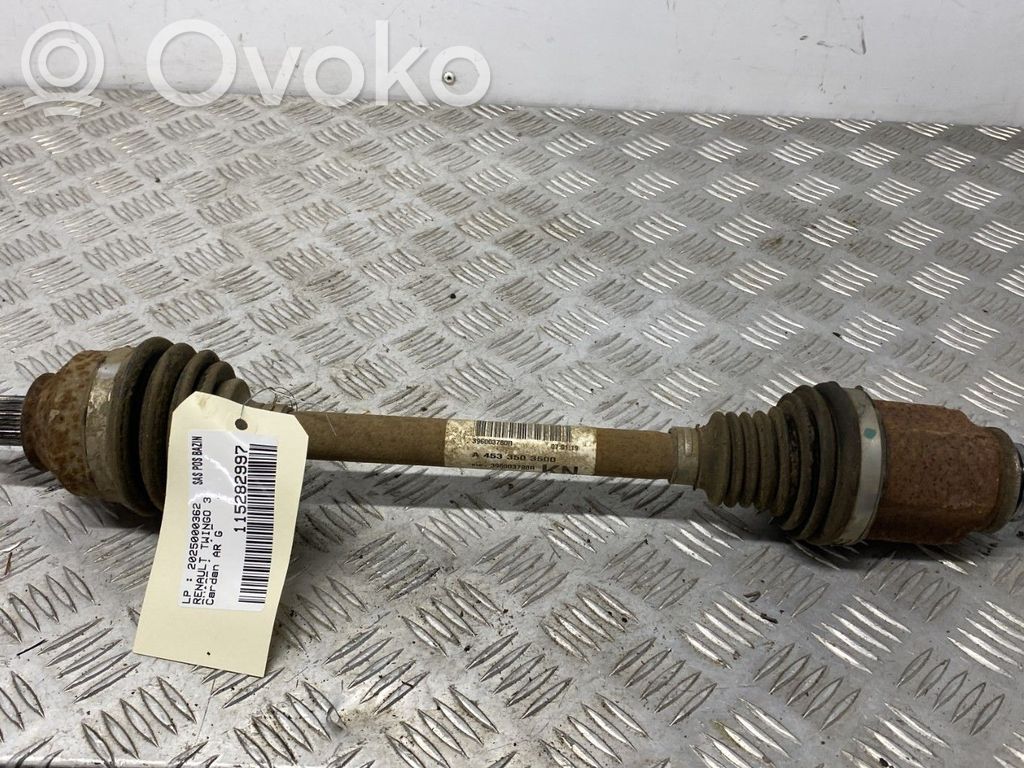 Eje de transmisión trasero   396003780R