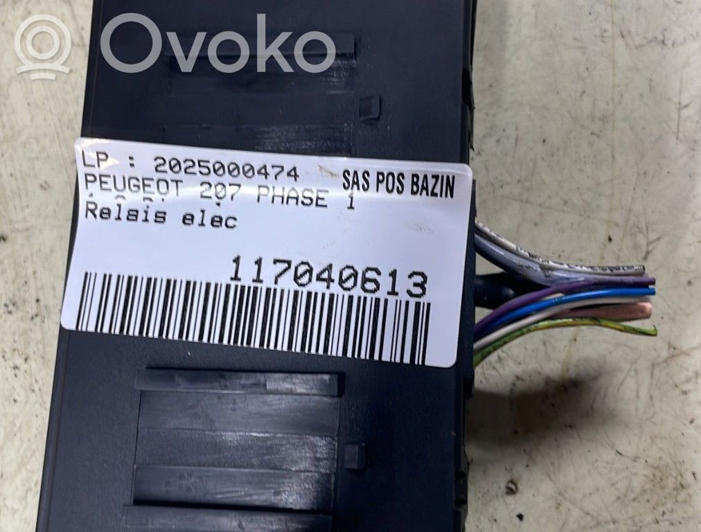 Peugeot 207 Other relay 