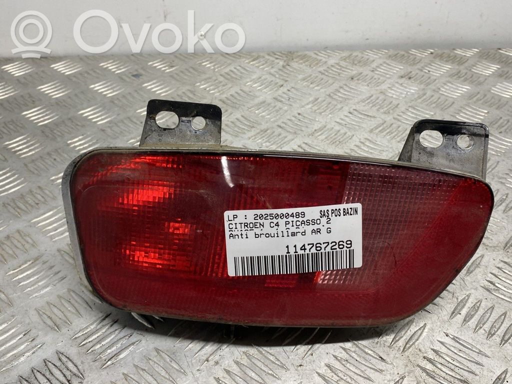 Citroen C4 II Picasso Światło przeciwmgielne tylne 
