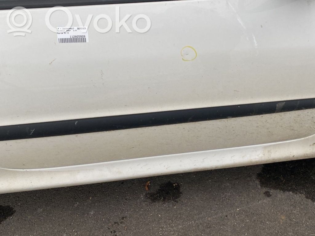 Peugeot 206+ Listwa drzwi przednich