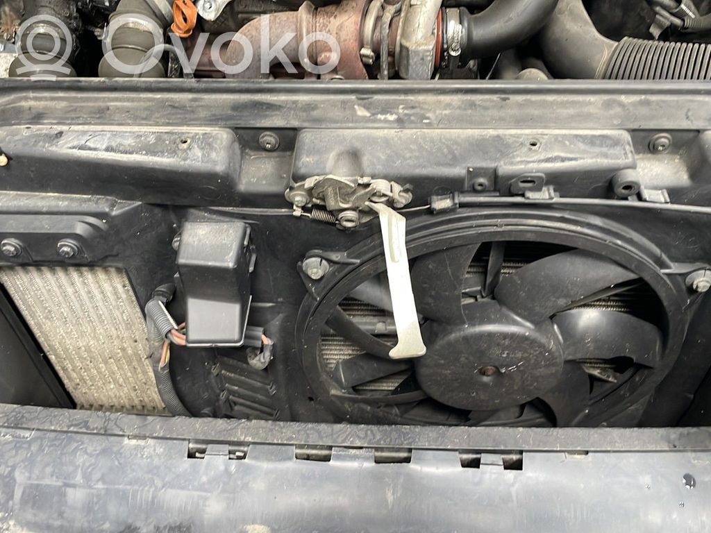 Citroen C4 I Pannello di supporto del radiatore