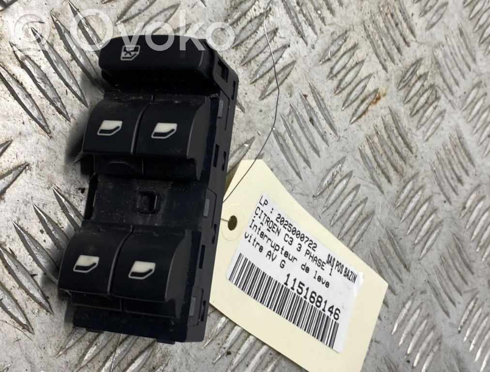 Electric window control switch   98148907ZD