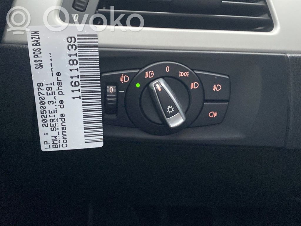 BMW 3 E90 E91 Lukturu slēdzis 