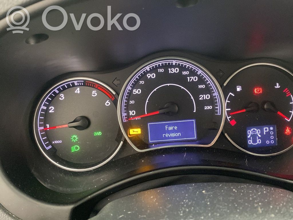 Renault Koleos I Vitezometru (grup de instrumente) 