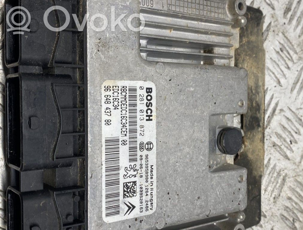 Citroen Berlingo Engine control unit/module 