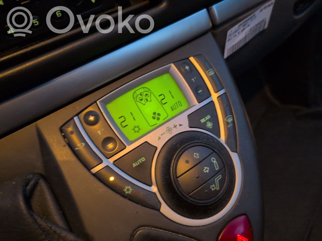 Peugeot 807 Climate control unit 