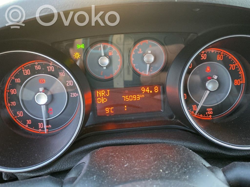 Fiat Punto (199) Licznik / Prędkościomierz 