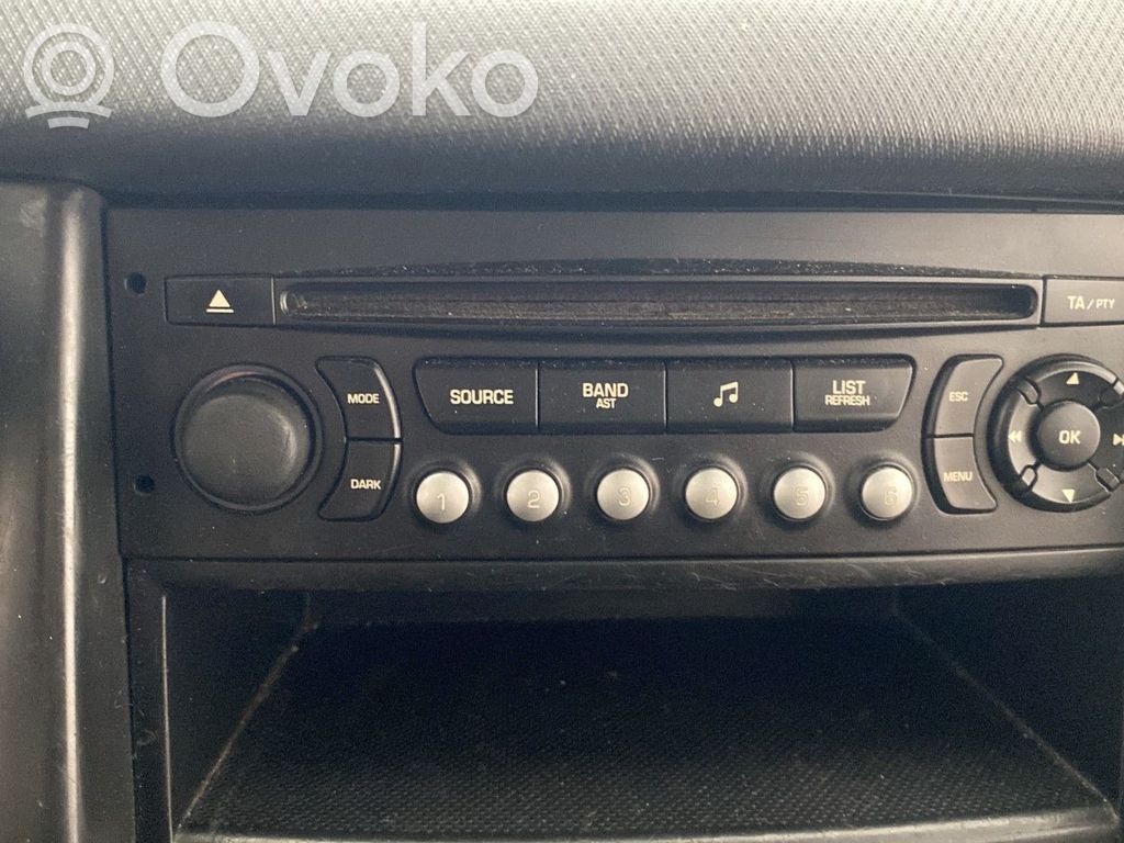Peugeot 207 Unità principale autoradio/CD/DVD/GPS