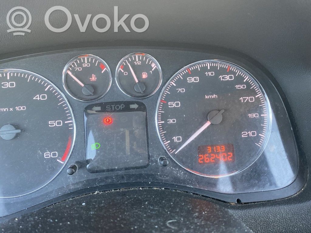 Peugeot 307 Tachimetro (quadro strumenti) 