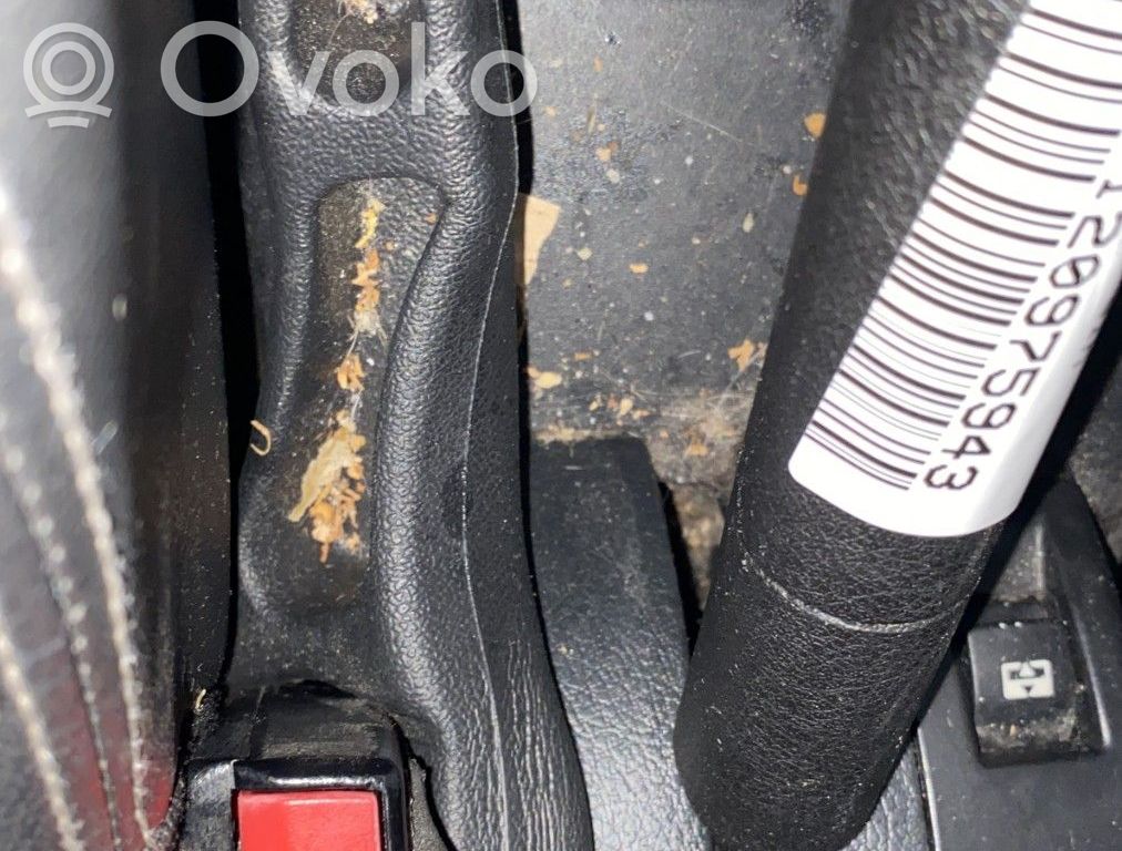Peugeot 207 Klamra przedniego pasa bezpieczeństwa 