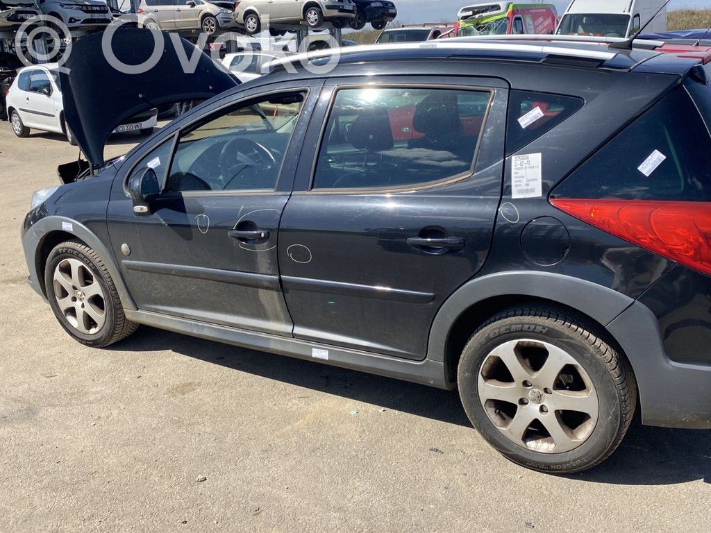 Peugeot 207 Traversa del paraurti posteriore 
