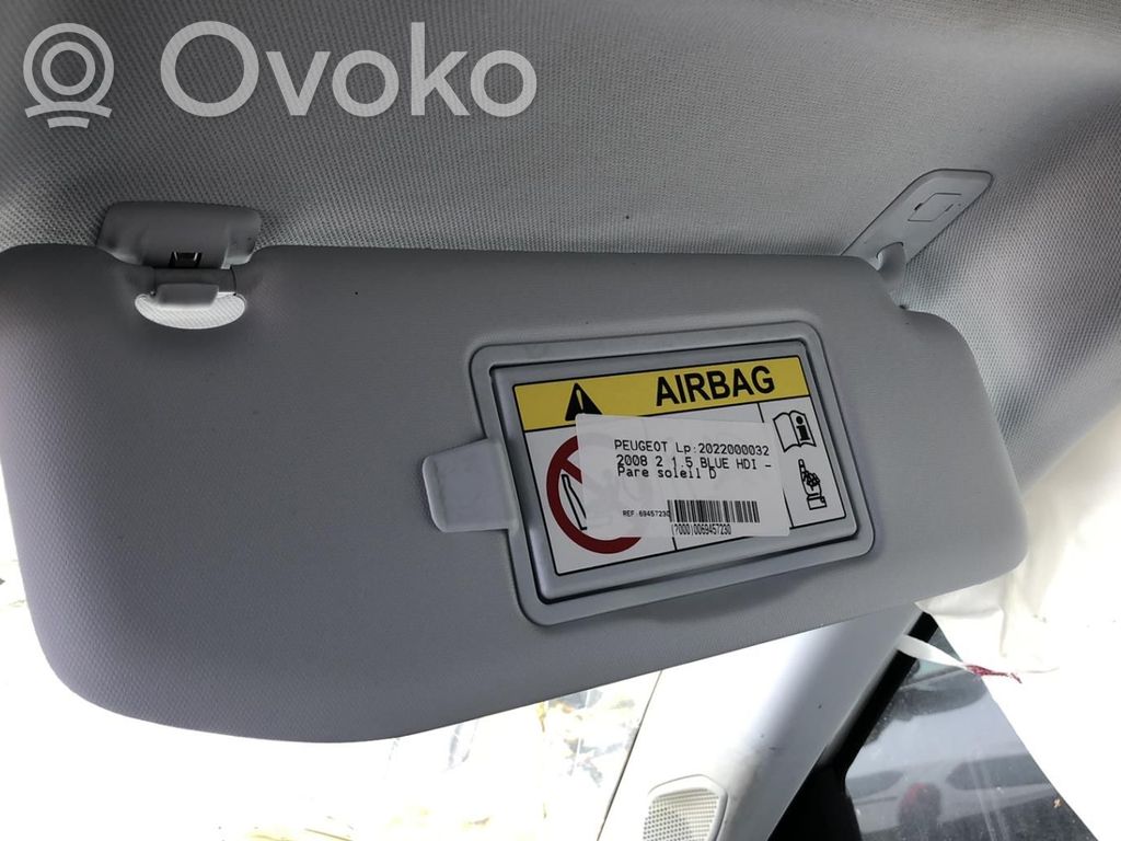 Peugeot 2008 II Aletta parasole 