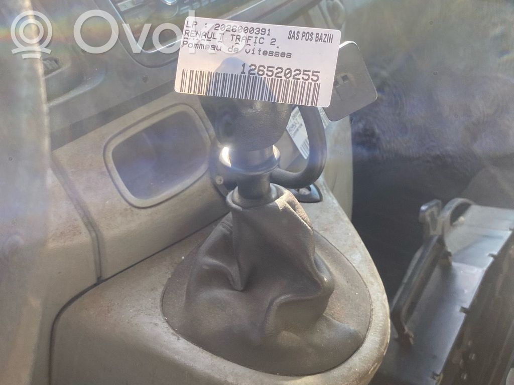 Renault Trafic II (X83) Rivestimento in pelle/manopola della leva del cambio 