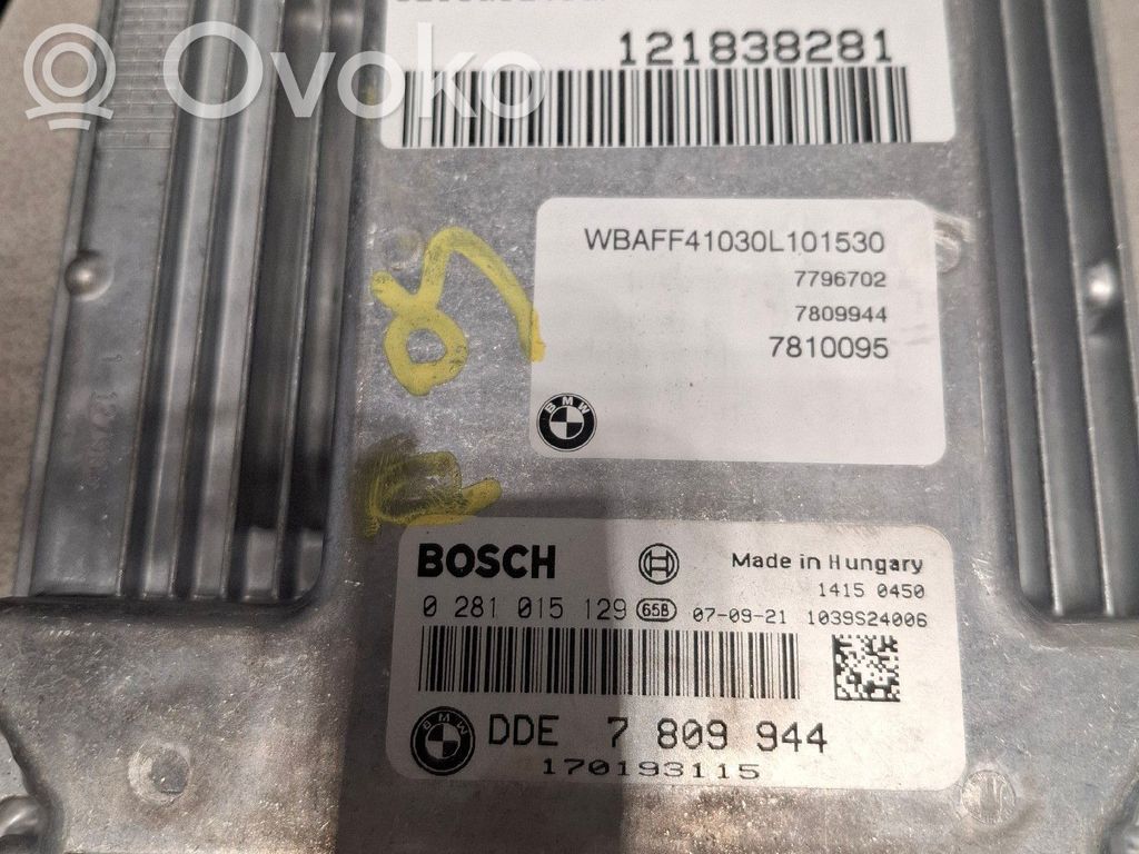 BMW X5 E70 Variklio valdymo blokas 