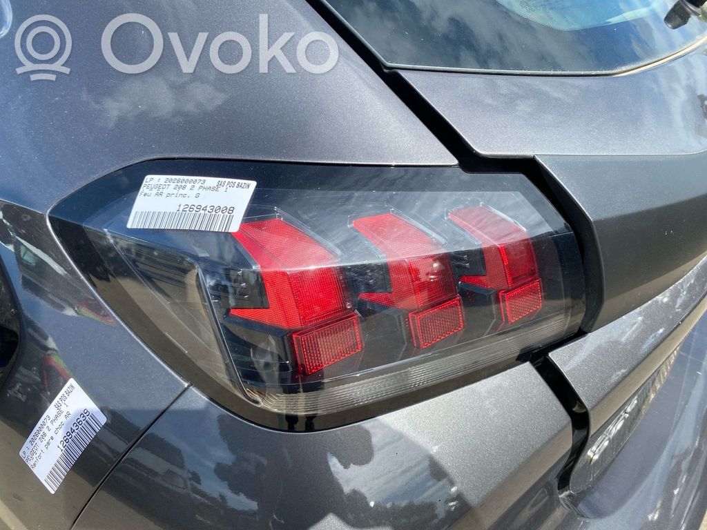 Peugeot 208 II Lampă spate în caroserie 