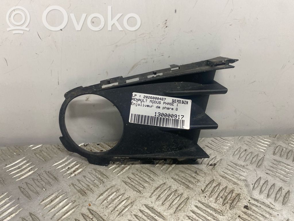Renault Modus Ajovalon valaisimen alalista