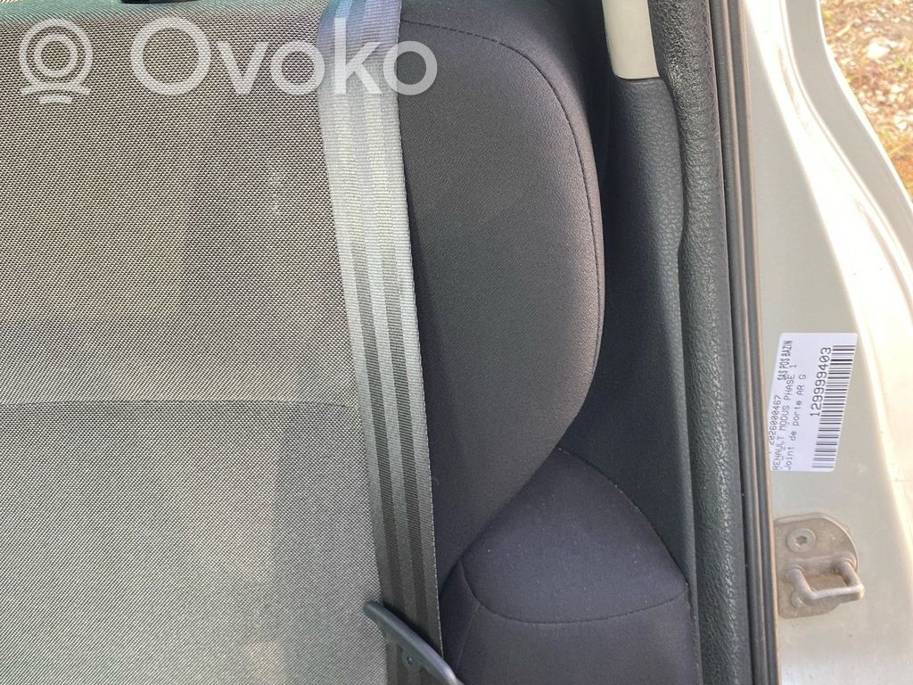 Renault Modus Pas bezpieczeństwa fotela tylnego