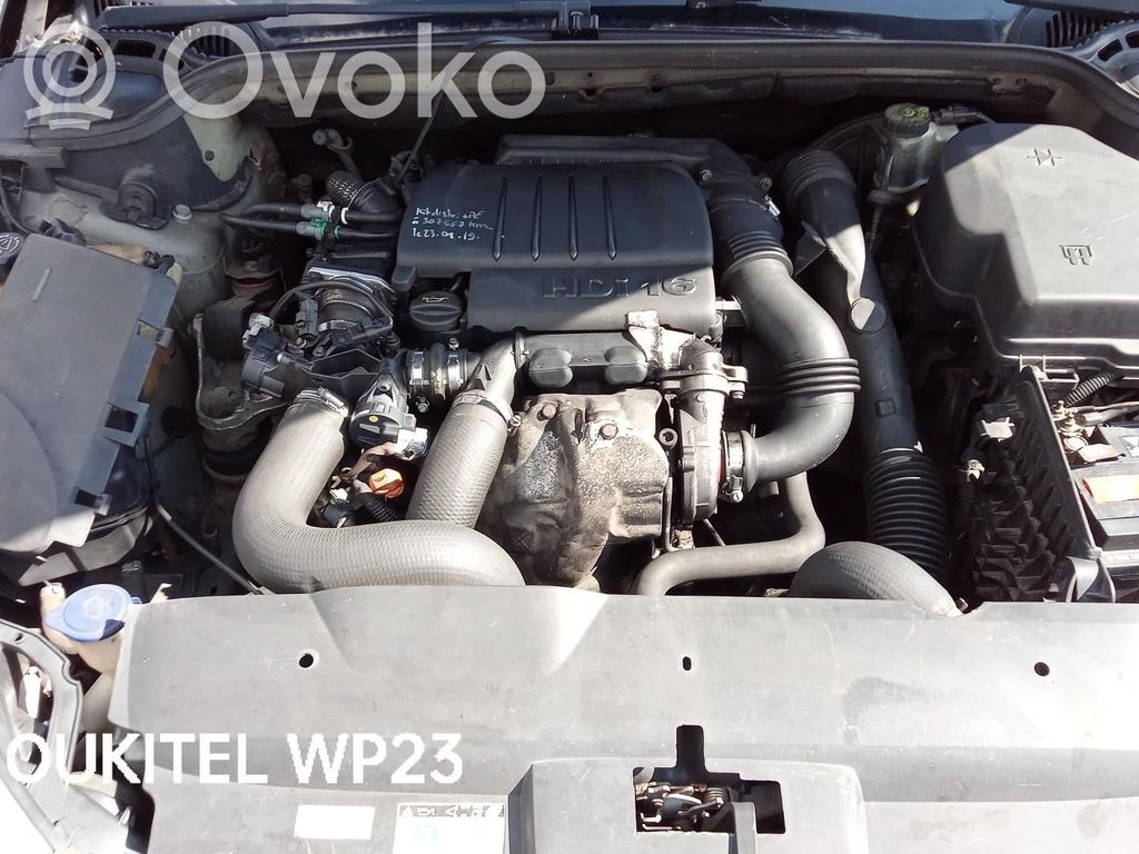 Peugeot 407 Interkūlerio radiatorius 