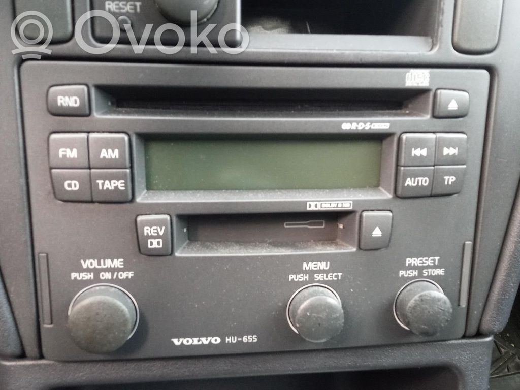 Volvo S40, V40 Radio/CD/DVD/GPS head unit 